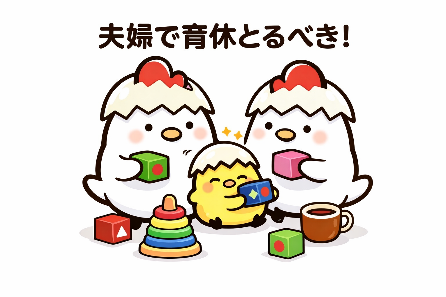 共働き夫婦こそ２人で育休を取れ！