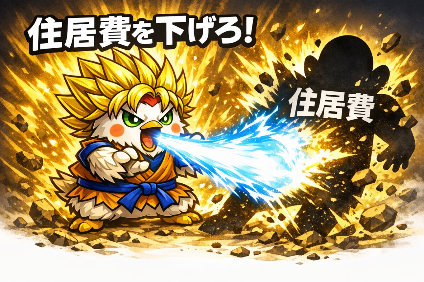 【第１弾】資産を増やすなら、住居費を最小化するべし！